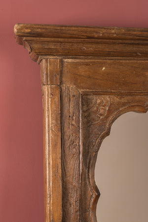 Wooden Vintage Carved Double Mirror