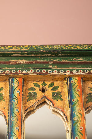 Painted Arches Vintage Wall Mirror (Re-worked)