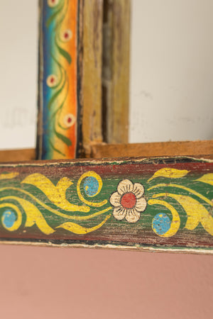 Painted Arches Vintage Wall Mirror (Re-worked)