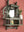 Dark Green Vintage Temple Wall Mirror
