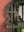 Dark Green Vintage Temple Wall Mirror