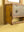 Vintage Yellow Barber Wall Mirror