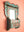 Vintage Blue & Red Temple Wall Mirror