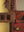 Small Red Vintage Temple Wall Mirror