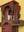 Small Red Vintage Temple Wall Mirror