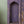 Vintage Purple & White Wall Mirror