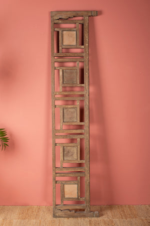 Wooden Vintage Banister with Tiles