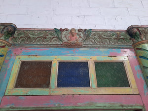 Pink & Green Door & Frame