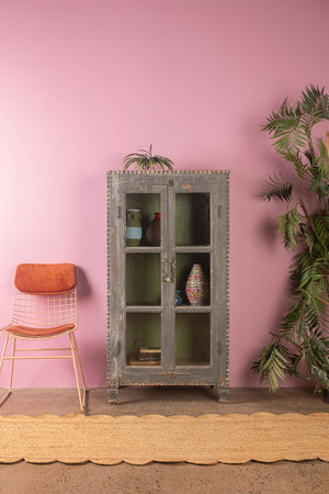 Grey Vintage Cabinet