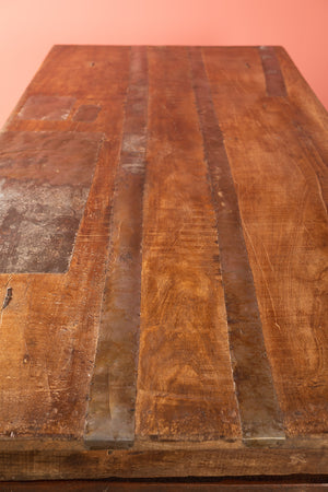 Vintage Wooden Folding Table