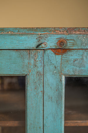 Duck Egg Blue Vintage Cabinet