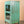 Turquoise Vintage Side Cabinet