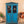 Bright Blue Vintage Cabinet