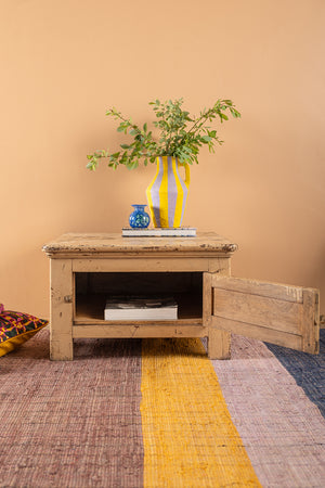 Cream Vintage Side Table