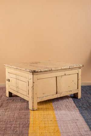 Cream Vintage Side Table