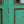 Turquoise Vintage Display Cabinet