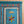 Blue Vintage Painted Cupboard