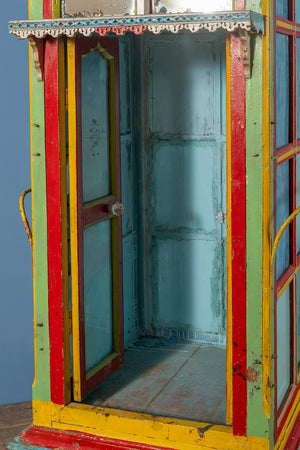 Colourful Indian Wooden Mandir