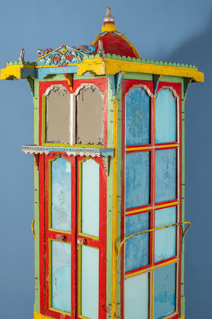 Colourful Indian Wooden Mandir