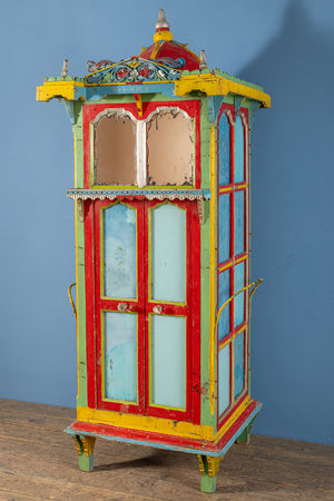 Colourful Indian Wooden Mandir