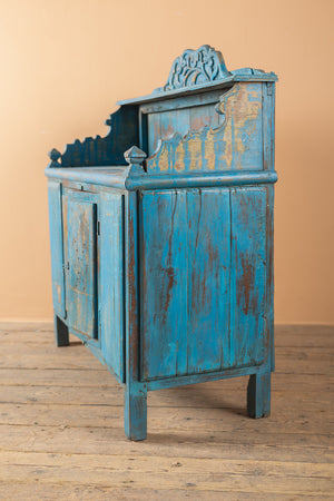 Vintage Light Blue Cupboard
