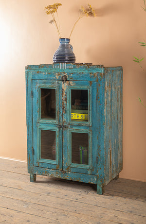 Vintage Blue Cabinet
