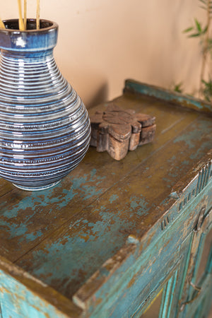 Vintage Blue Cabinet