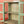 Vintage Sage Green Display Cabinet