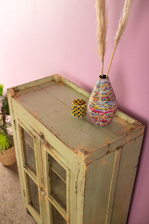 Pale Green Vintage Cabinet