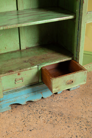 Vintage Light Blue Cabinet