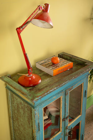 Vintage Light Blue Cabinet