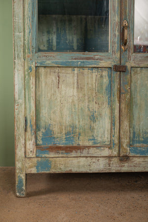 Vintage Blue & Green Cabinet