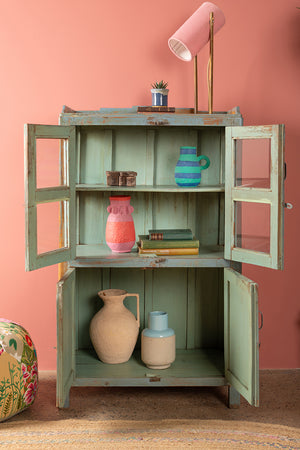 Slate Grey Vintage Cabinet