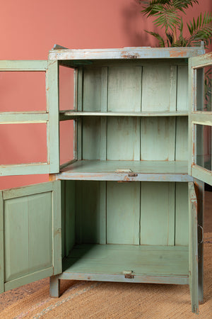 Slate Grey Vintage Cabinet