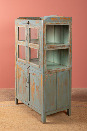 Slate Grey Vintage Cabinet