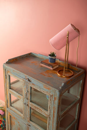 Slate Grey Vintage Cabinet