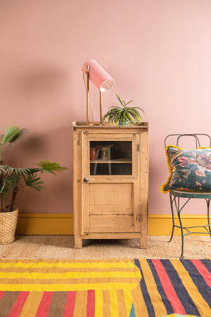 Cream Vintage Side Cabinet