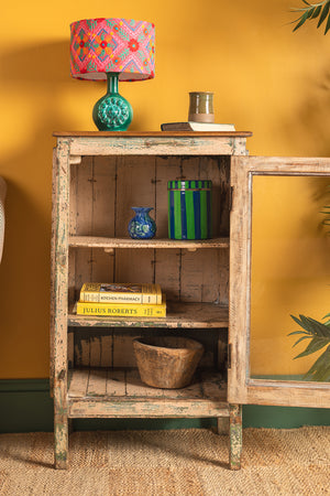 Vintage Cream Side Cabinet