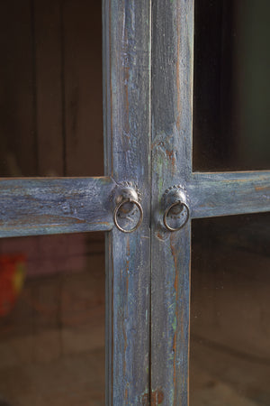 Vintage Dark Blue Cabinet