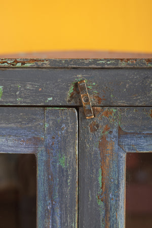 Vintage Dark Blue Cabinet