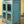 Vintage Blue Glazed Cabinet