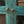 Vintage Blue Glazed Cabinet