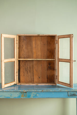 Cream Vintage Wall Showcase