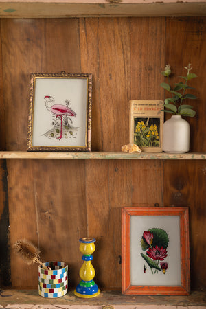 Cream Vintage Wall Showcase