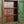 Green Vintage Wooden Carved Almirah