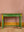 Bright Green Vintage Side Table
