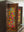 Vintage Metal Temple Side Cabinet