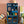Bright Blue Vintage Shelving Unit