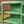 Peppermint Green Vintage Display Cabinet
