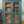 Dark Blue Vintage Wall Showcase